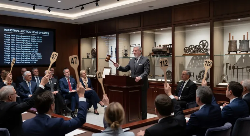 industrial auction news updates
