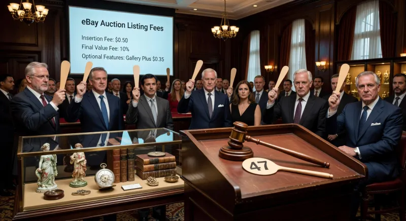 ebay auction listing fees