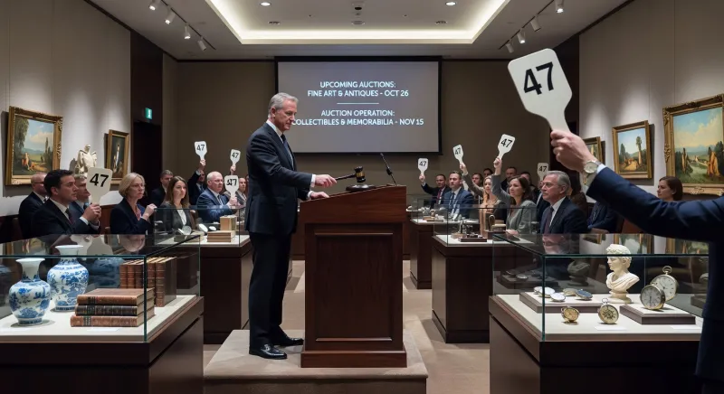 auction operation upcoming auctions