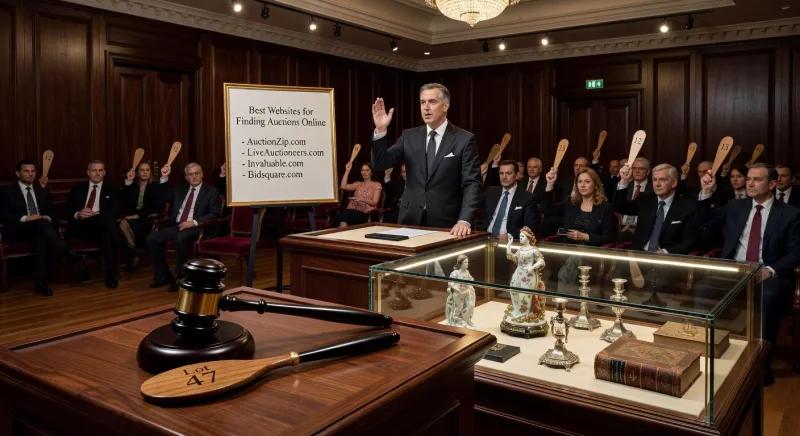 best websites for finding auctions online