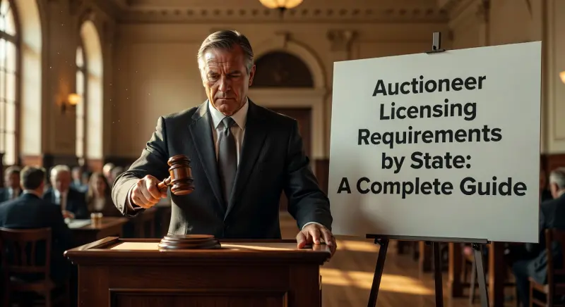 Auctioneer Licensing Requirements by State: A Complete Guide